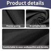 YSJCHEBS Pack of 4 Plain Beanie Hats, Elastic Outdoor Sports