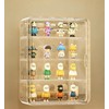 Clear Display Case with Light, Clear Display Case for Figures,