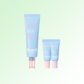 Begins by Jung Saem Mool Blue Chamomile Hyaluronic Acid Moisture Tone Up Sun Cream 50ml (SPF50+ / PA++++) / 비긴스 바이 정샘물 블루 캐모마일 히알루론산 수분 톤업 선 크림 50ml (SPF50+ / PA++++)