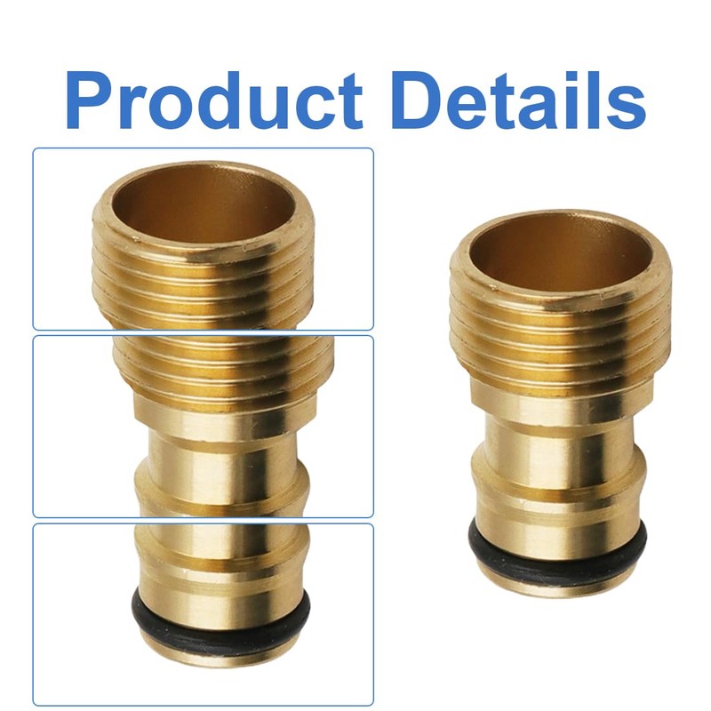 RDNKVB Universal Tap Connector for Mixer Tap, Pack of 2