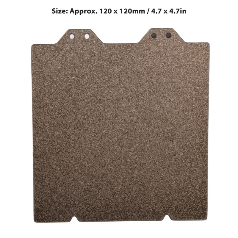 PEI PEY Sheet 120x120mm for VORON 0.2 0.1 Double Sided