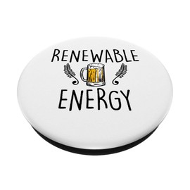 Cute & Funny Renewable Energy Beer Drinking Pun