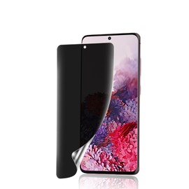 [Peeping Prevention] Full Protective Film for Galaxy S20 Ultra 5G TPU Material, Automatic Healing S20 Ultra Anti-Peeping Film, 3D Design, Anti-Reflection, Bubbleless, Scratch Repair Function, Privacy