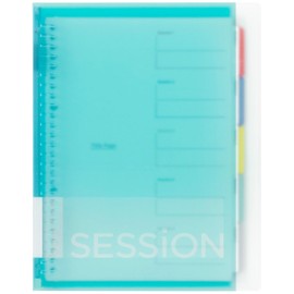 Maruman Session Loose Leaf Binder, B5, 26 Holes, Light Blue F310-52