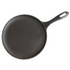 Victoria 10.5-Inch Cast Iron Comal Griddle Pan with a Long