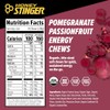 Honey Stinger Pomegranate Chews, color Morado, 590 gr