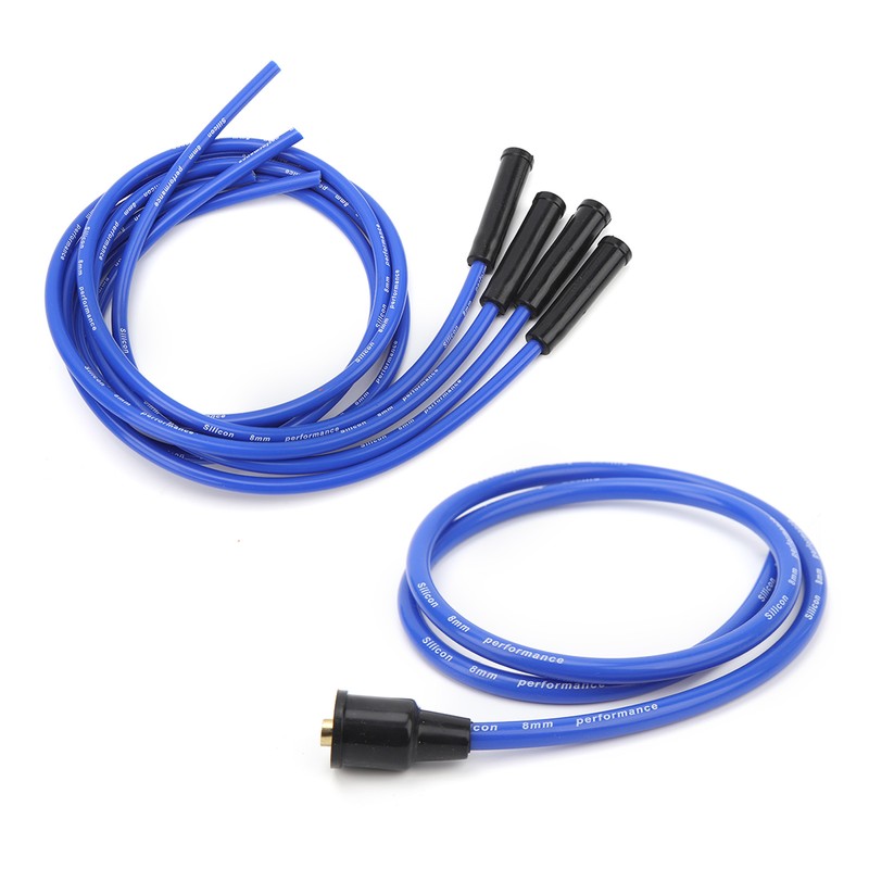 8mm Spark Plug Wire 1m Length High Efficiency Stable Ignition
