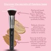 Nanshy Kabuki Flat Top Foundation Brush for Liquid Makeup -