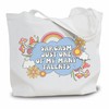 Nuckxy Groovy Canvas Tote Bag For Woman, Sarcasm Just One