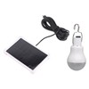 Portable Solar LED Light Bulb Rechargeable Solar Light Bulb for
