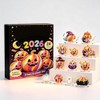 2026 Halloween Countdown Calendar, Reusable Miniature Pumpkin Set, Gift
