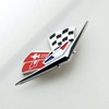 2Pc 1962 1963 Chevy Impala Belair Front Fender Emblem 3D
