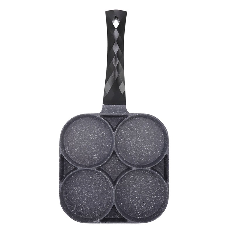 4 Hole Frying Pan Non Stick Heat Resisting Omelet Pan