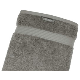 Lashuma Linz Men's Sauna Towel Grey Dark Large Towel 100 x 200 cm Terry Cloth XXL Bath Towel