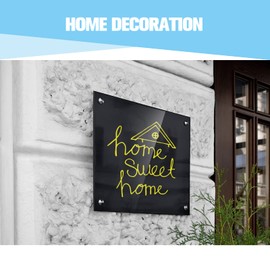 6 Pcs 8 x 12 Inch Black Acrylic Sheets 1/8 Inch Thick Acrylic Sheet Black Acrylic Panel Boards DIY Materials for Craft Engraving Cutting Home Decor Painting Photography Switch Panel Display Stand