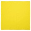 Yellow Solid Bandanas - Dozen Packed 14x14