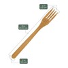 BambooMN Premium Solid Bamboo Dinner Fork 8" - All Natural