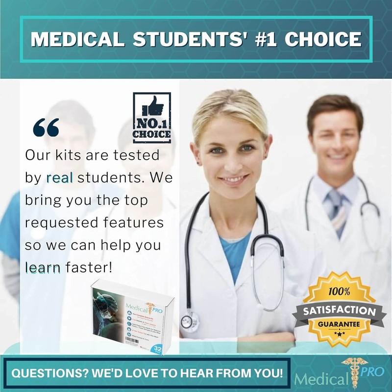 Medical Pro Suture Practice Kit for Medical Students - The