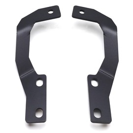 iJDMTOY Heavy Duty Steel Constructed Hood Hinge Mount A-Pillar LED Ditch Light Bracket Hardware Compatible with Toyota 2010-2024 4Runner