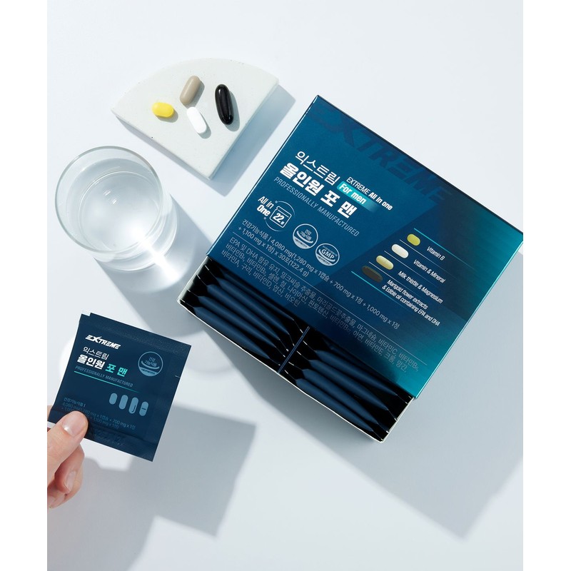 Extreme Daily One Pack All-in-One for Men 1 Box (30
