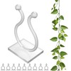 FeJu Plant Clips | Pack of 20 | White |
