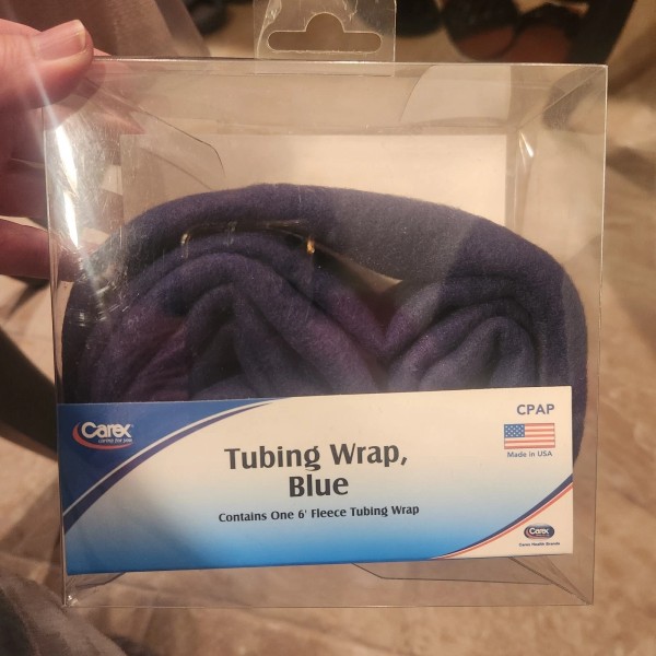 Carex NIP CAREX Health Brands, CPAP Tubing Wrap, Blue, C14700,