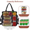 LOKASS Lunch Box for Women-Double Deck Insulated Adults Lunch Bag