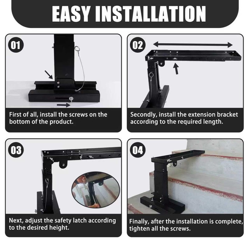 Ladder Leveler Pro, for Extension Ladders and Single, Ladder Leveler