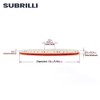 SUBRILLI Dry/Wet 3 Step Diamond Polishing Pads 4" Sanding Discs
