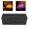 Flame Aroma Diffuser Humidifier Multifunction Alloy Frosted Texture 3 Gears