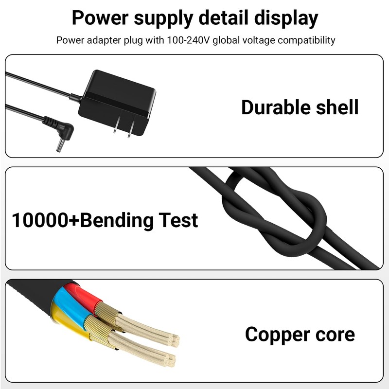 for vSeeBox Power Adapter - Compatible with vSeeBox V5 Pro/