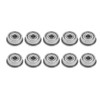 F624ZZ Double Shielded Miniature Flange Ball Bearings 4 x 13