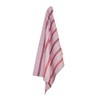 Solwang Tea Towel Stripes Red Organic Cotton 50 x 70