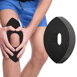 Tccydm 12 Stück Kinesiotapes Knie,Knie Tape,knietapes vorgeschnitten Knie,Kinesiologie Tape,Kinesiotapes Vorgeschnitten,Precut Kinesiotapes,Vorgeschnittenes Kinesiologieband,für Knieschmerzlinderung