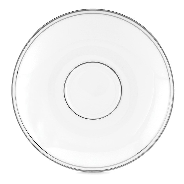 Lenox Saucer Federal Platinum, White
