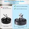 6 Pack Blender Sealing Gasket for Ninja Blender Replacement Parts,