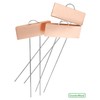GardenMate 25-Pack Weatherproof Large Copper Metal Plant Labels, Height 11.5",