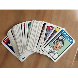 TEACH PLAY | Juego de Lotería Didáctica para Niños y Adolescentes de Profesiones y Oficios en Inglés | Incluye 50 Profesiones y Oficios en Idioma Inglés | Lotería Jobs and Occupations