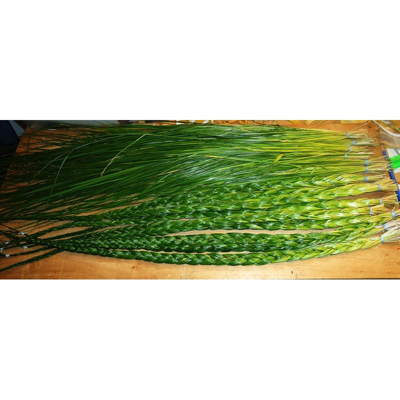 Canadian Hands, Smudge Herbs (1 Unit Sweetgrass Braid)