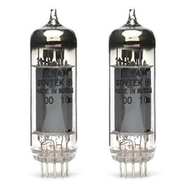 Pair of Sovtek EL84M Power Vacuum Tube