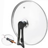 12 inch Glass Lids For Pots, Pans and Skillets,Fit Pot
