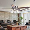 Brtstiun 6W E12 LED Ceiling Fan Light Bulbs, C37 Chandelier
