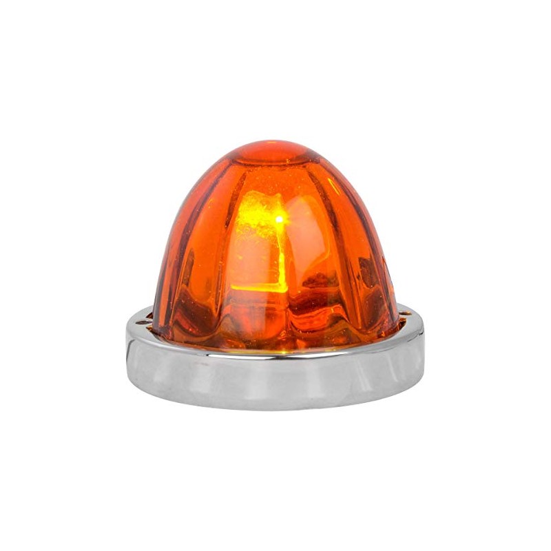 Grand General 79730 Light (Dark Amber Watermelon Glass Flush Mount
