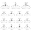 Pack of 15 Suction Cups with Thread, Suction Cups for