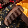 Tan Kisyo Tan Mujiang Wooden Comb Stem, Anti-Static, Wood Comb