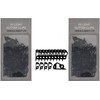 UKDeals Direct Gutter Hooks for Hanging Outdoor Christmas Xmas String