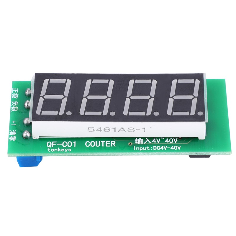 Counter Module High Quality 4 Digit Digital Display with Memory