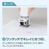Shachihata CPHC-A2 One-Touch Seal Holder, Hanko Benri, Grayish Blue