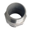 LOZOME 1-1/2"x1-1/4" Male Hex Nipple Threaded Reducer Connector Pipe Fitting