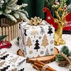 MAYPLUSS Christmas Trees Gift Wrapping Paper - 17 Inch X